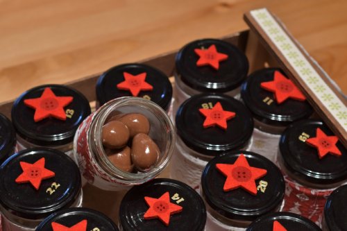 Bezobalový adventný kalendár